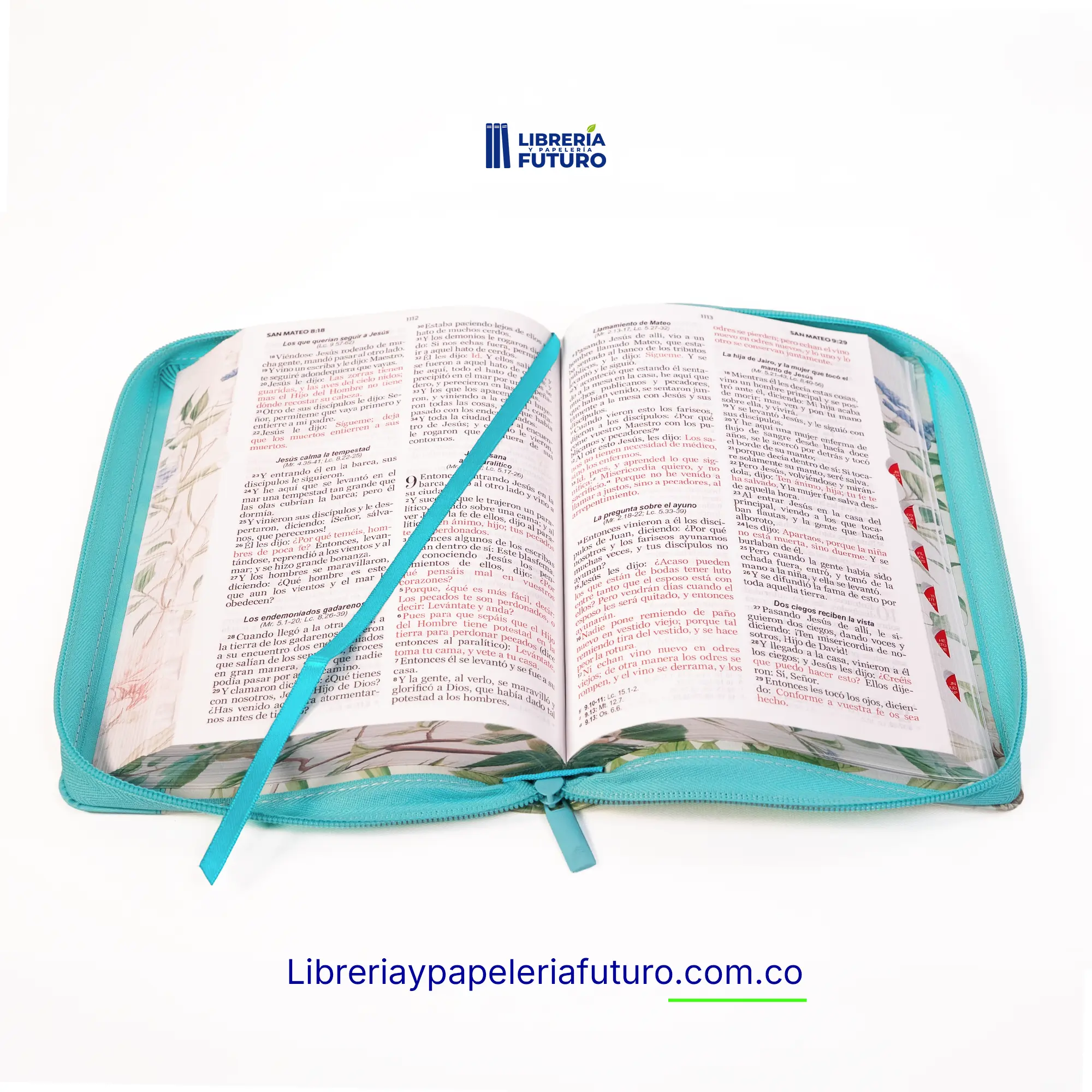 Biblia turquesa primavera - Image 4