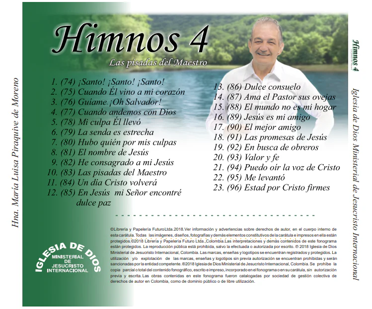 CD HIMNOS N°4 - Image 3