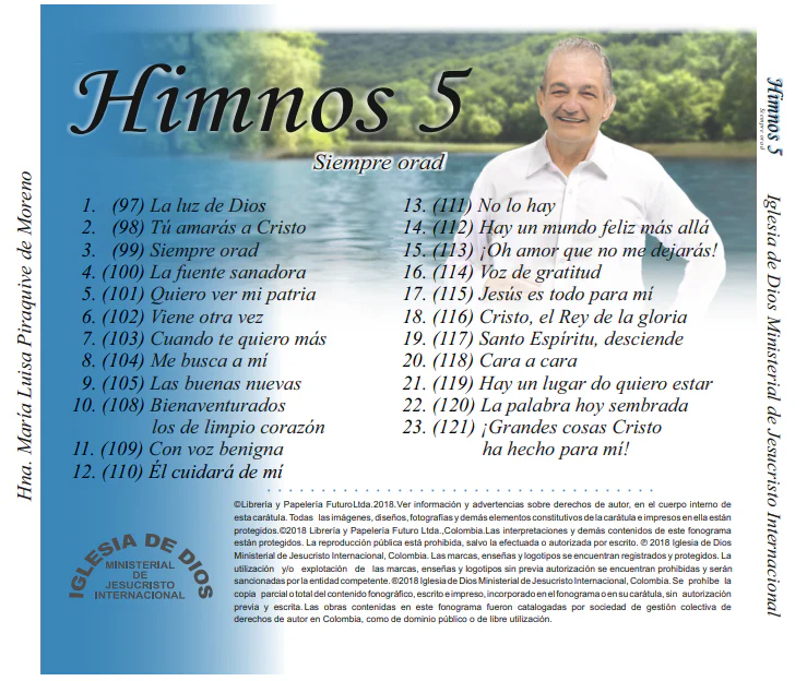 CD HIMNOS N°5 - Image 5